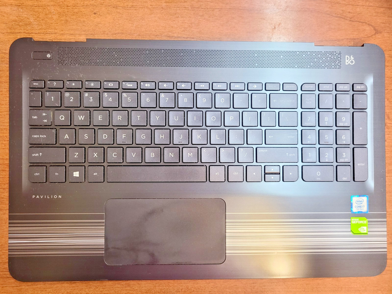 HP 15-AU165CL 15-AU 15-AU063NR PALMREST KEYBOARD TOUCHPAD 856035-001 856905-001