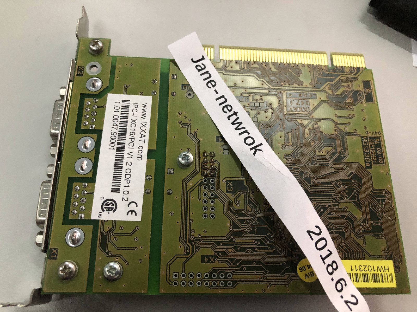 1PCS USED iPC-I XC 16/PCI V1.2 CDP1.0.2 Fast Shipping By FedEx or DHL