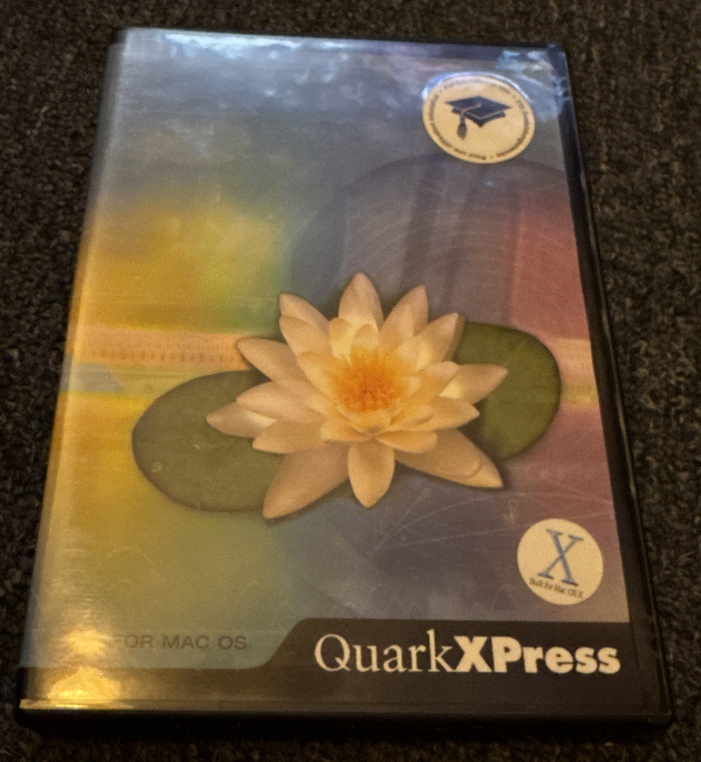 QUARK XPRESS 6.0 CD ROM SOFTWARE MAC OS 6.1 OSX 10 Express Design Educational