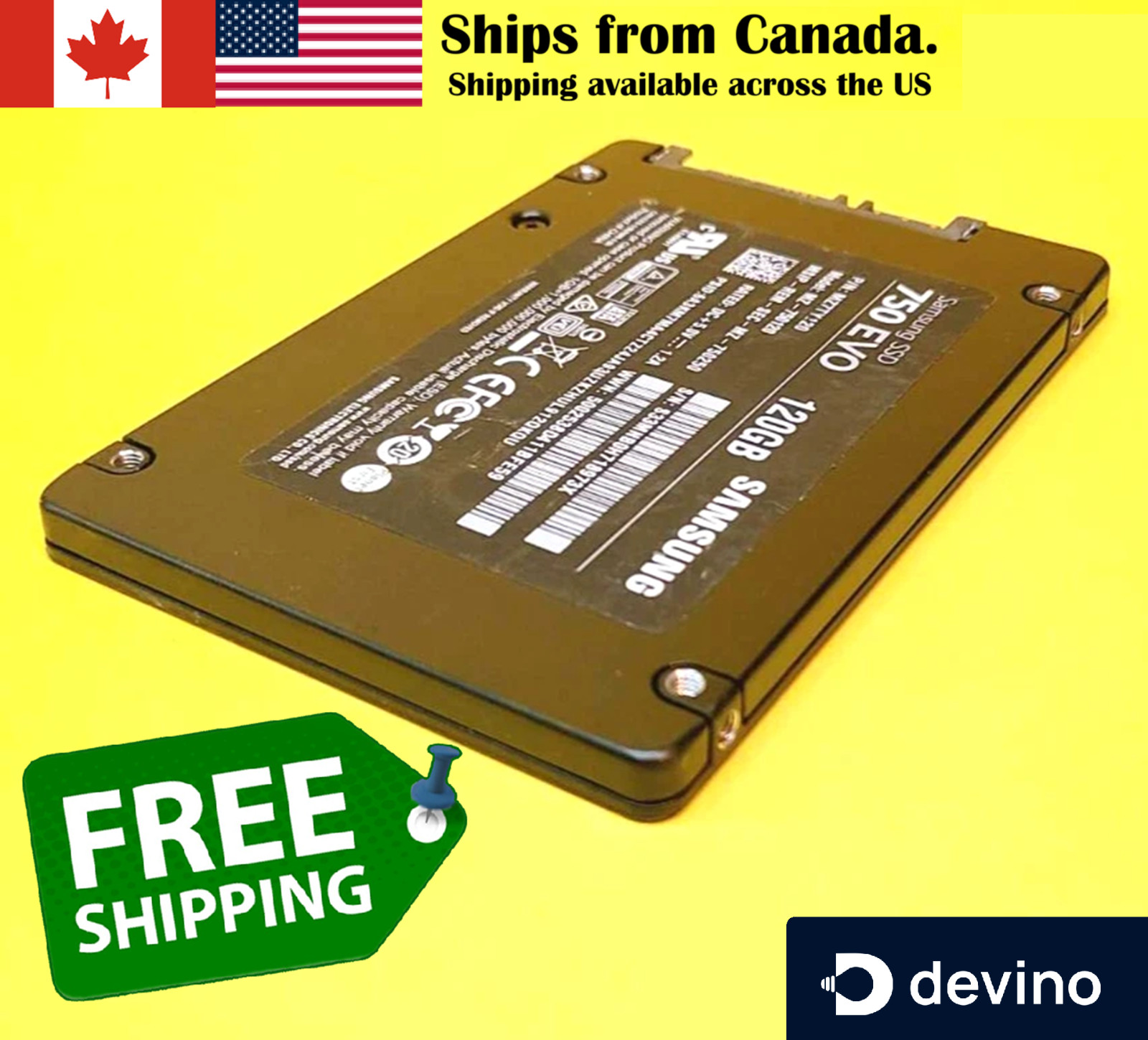 SAMSUNG SSD 750 EVO 120GB SATA 2.5" DRAM Cache | Laptop, PS3, PS4 & PC