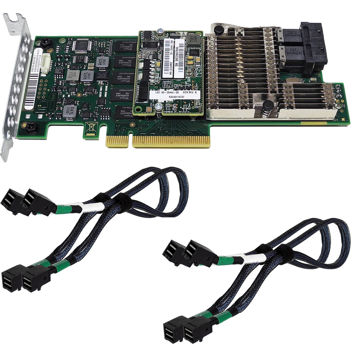 Fujitsu Primergy 12Gb RAID Controller PRAID EP400i D3216-A23 GS1 + 2x SAS Cables
