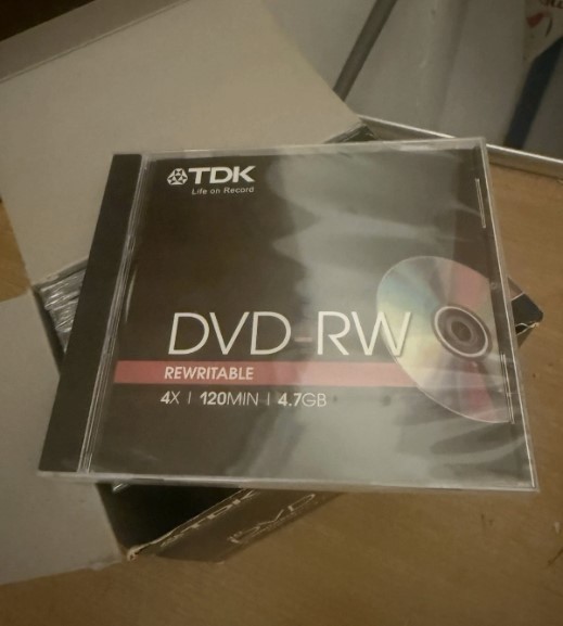 TDK DVD-RW 4.7GB 120min 4X NEW 10pc Box