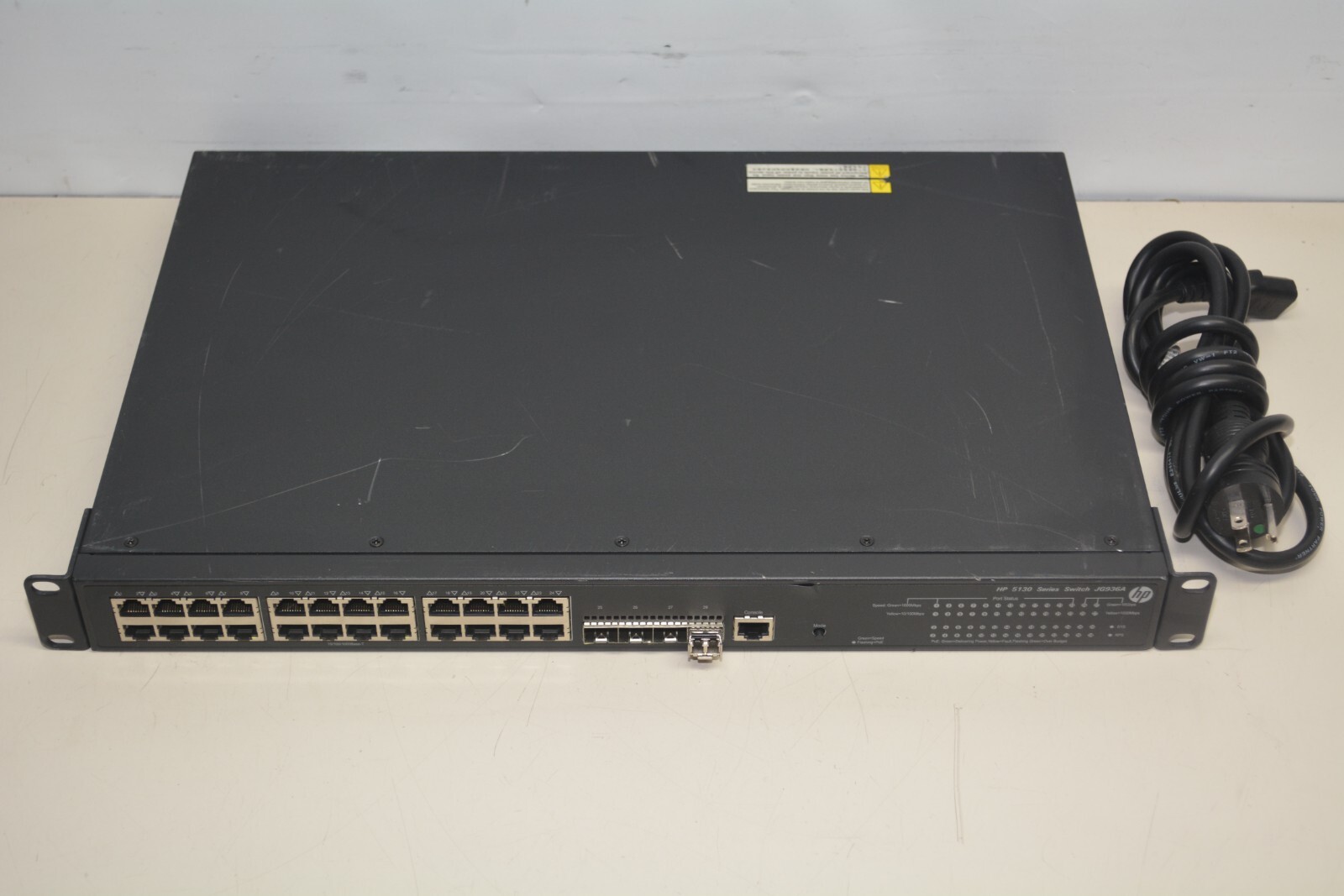 HP (HPE) JG936A Switch 5130-24G-PoE+ -4SFP+ EI Switch #W3216