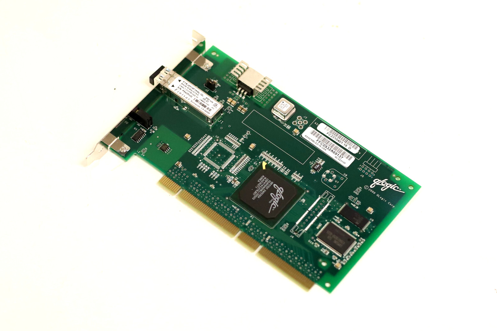 QLogic 1-Port 2Gb/s Fibre Channel PCI Host Bus Adapter P/N: FC2310401-18 Tested
