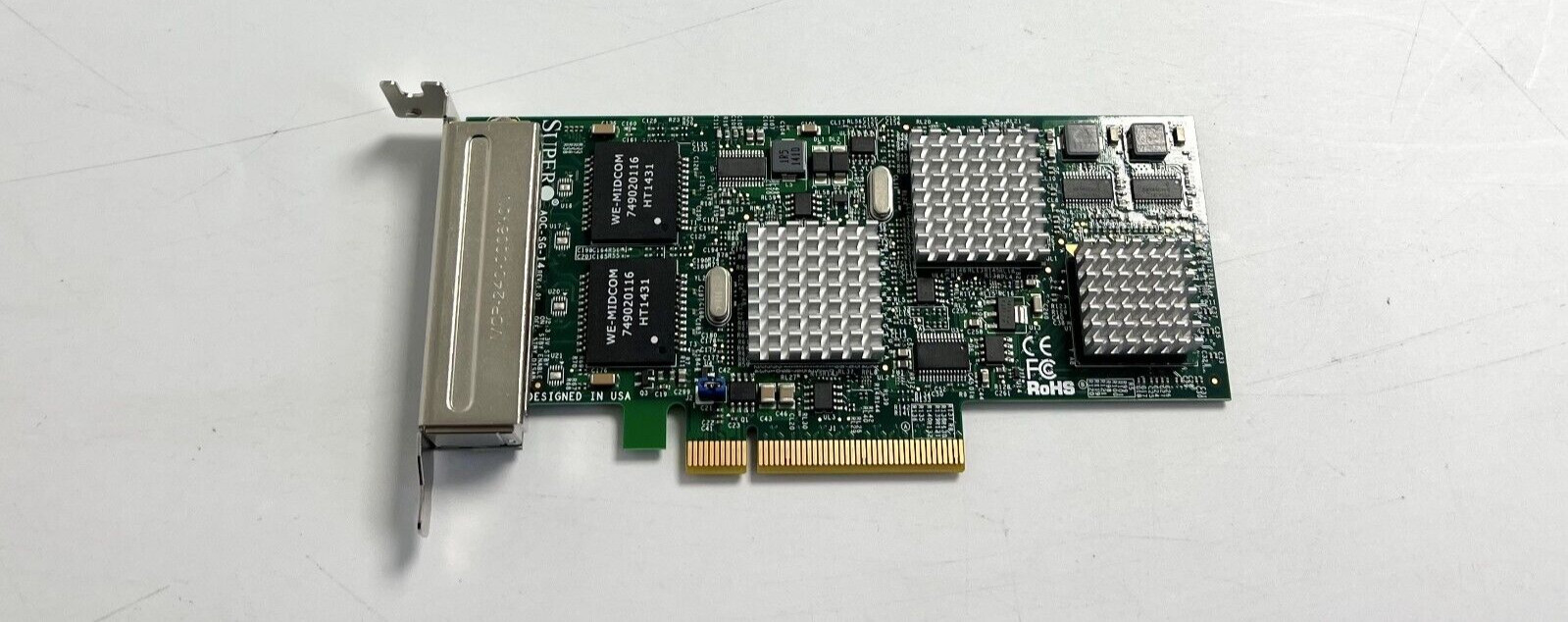 AOC-SG-I4 Supermicro AOC-SG-i4 PCI Express 2.0 x4 Network adapter Low Profile