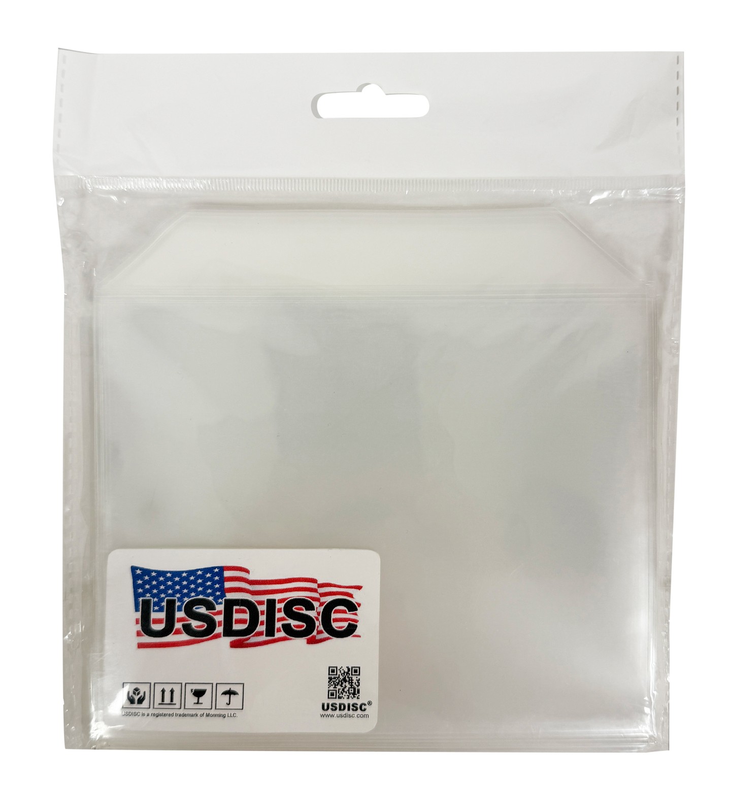 USDISC Plastic Sleeves 4mil 6 x 5, No Stitches, (Clear) Lot
