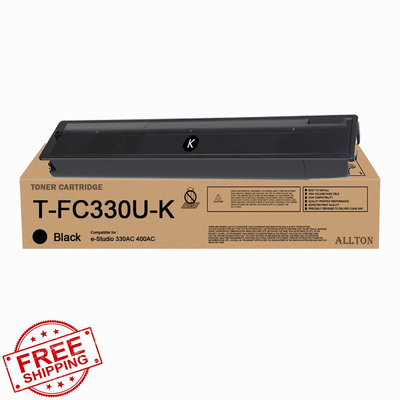 Allton T-FC330UK Toner TFC330U T-FC330U Black Toner Cartridge T-FC330UK T-FC3...
