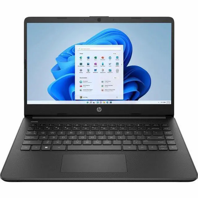 HP 14-DQ 14 in Intel N150 4GB RAM 128GB SSD Black W11