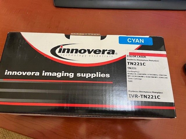 Innovera IVRTN221C Toner Cartridge for Brother TN221C - Cyan NIB