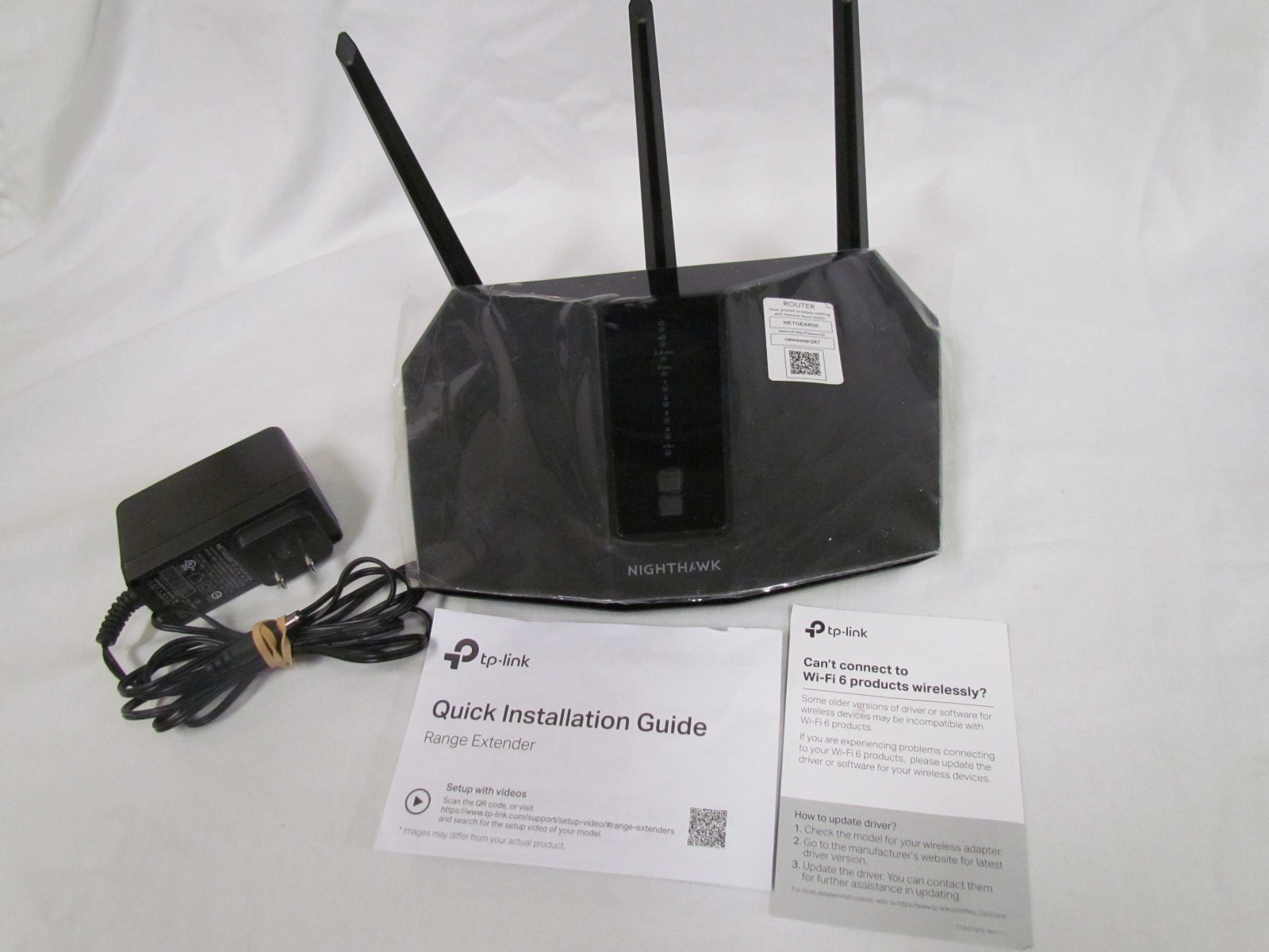 NETGEAR Nighthawk AX2400 WiFi 6 Dual-Band Router RAX29 2400 Mbps 4 LAN