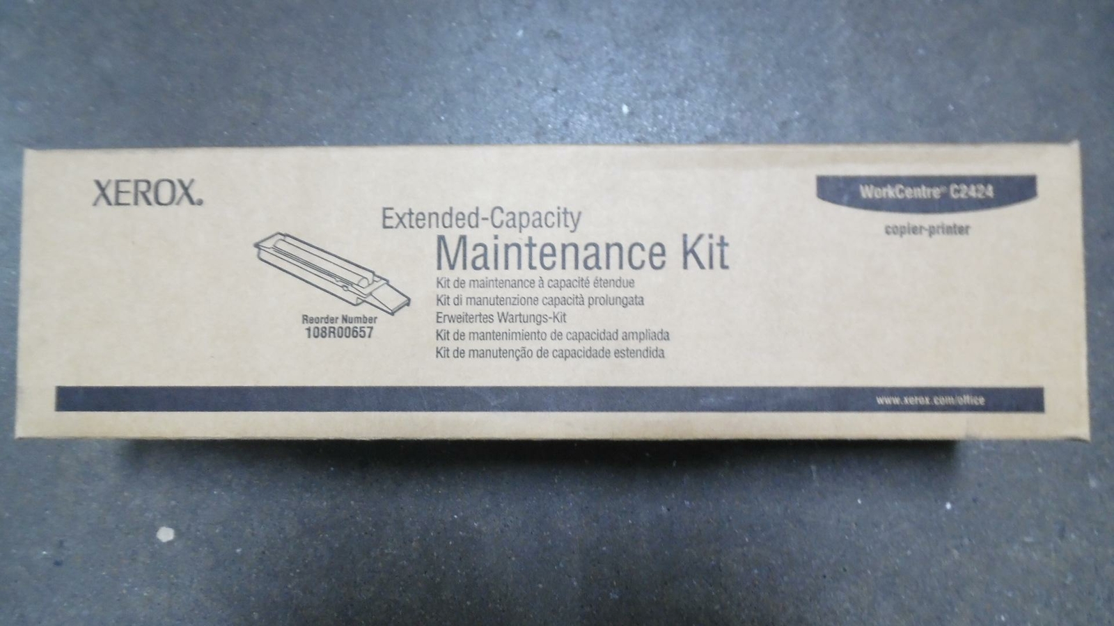 Original Xerox Extended Capacity Maintenance Kit 108R00657 - New in Box