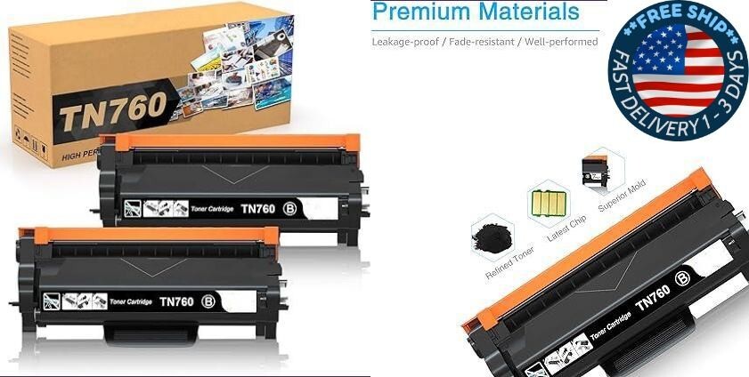 Reemplazo de cartucho de tóner compatible para Brother TN760 TN730 TN-760.neuvo.