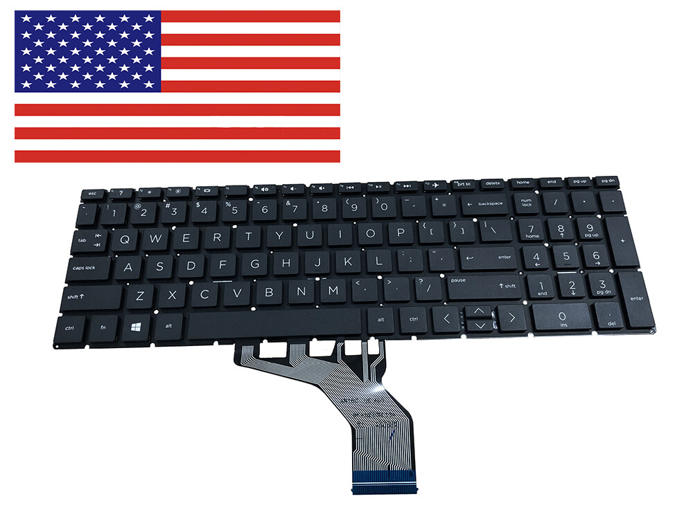 New For HP 17-by4061nr 17-by0037nr 17-by0036nr 17-by0055nr Laptop Keyboard black