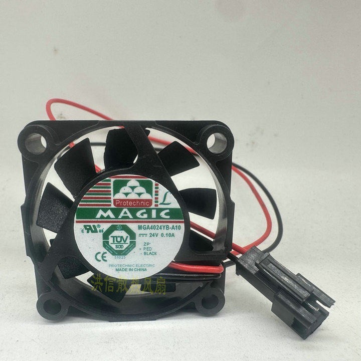 1PCS MGA4024YB-A10 DC24V 0.10A 40*40*10mm Taiwan Yongli Fan