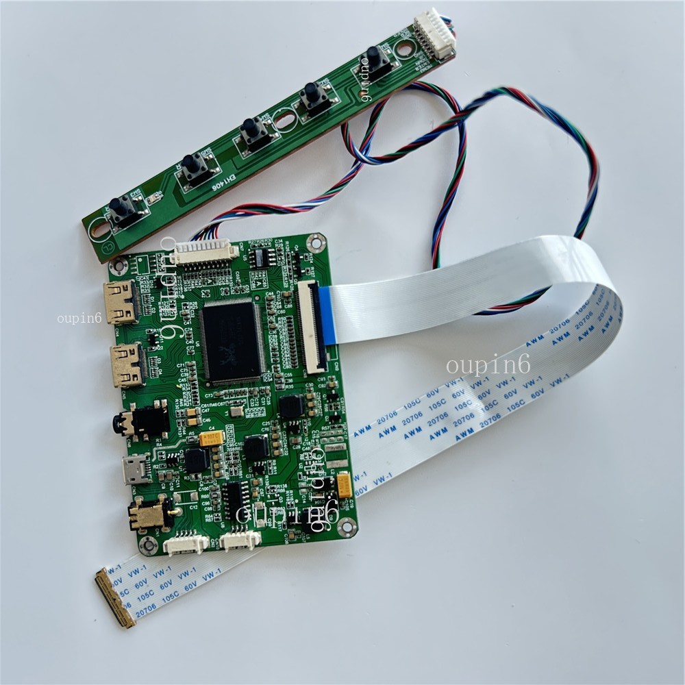For B140XTN03 B140XTN02 1366X768 14" LCD 2 MINI HDMI EDP Controller Board LED
