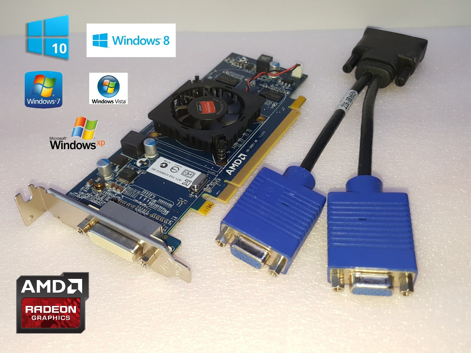 Dell Optiplex 380 390 760 780 790 960 980 990 SFF Dual Display VGA Video Card