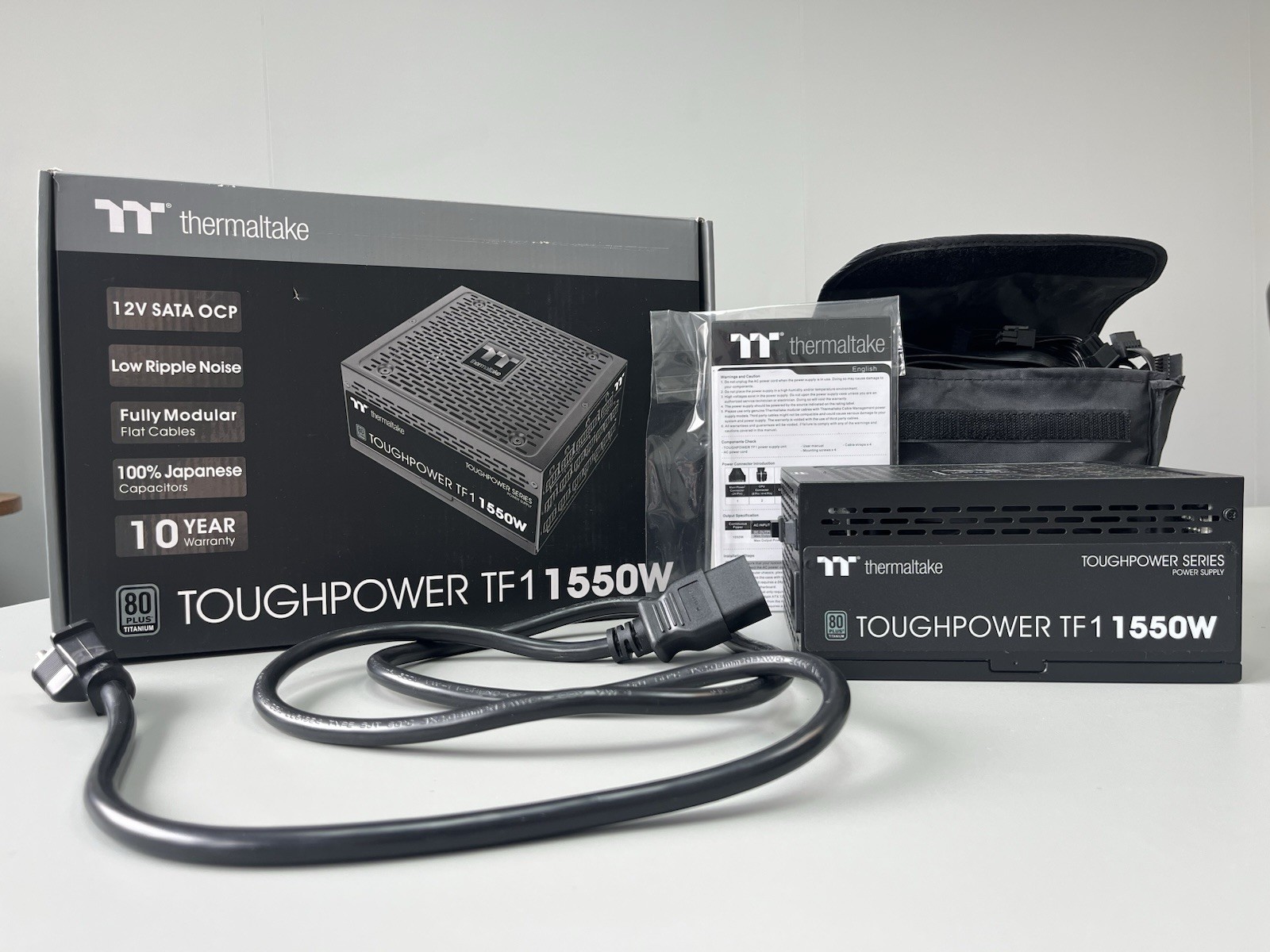 Thermaltake Toughpower TF1 1550W 80+ Titanium Full Modular Power Supply