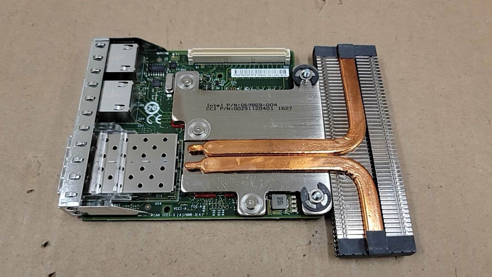 Dell C63DV Intel i350/X520 2x 1GbE, 2x 10G SFP+ Network Daughter Card