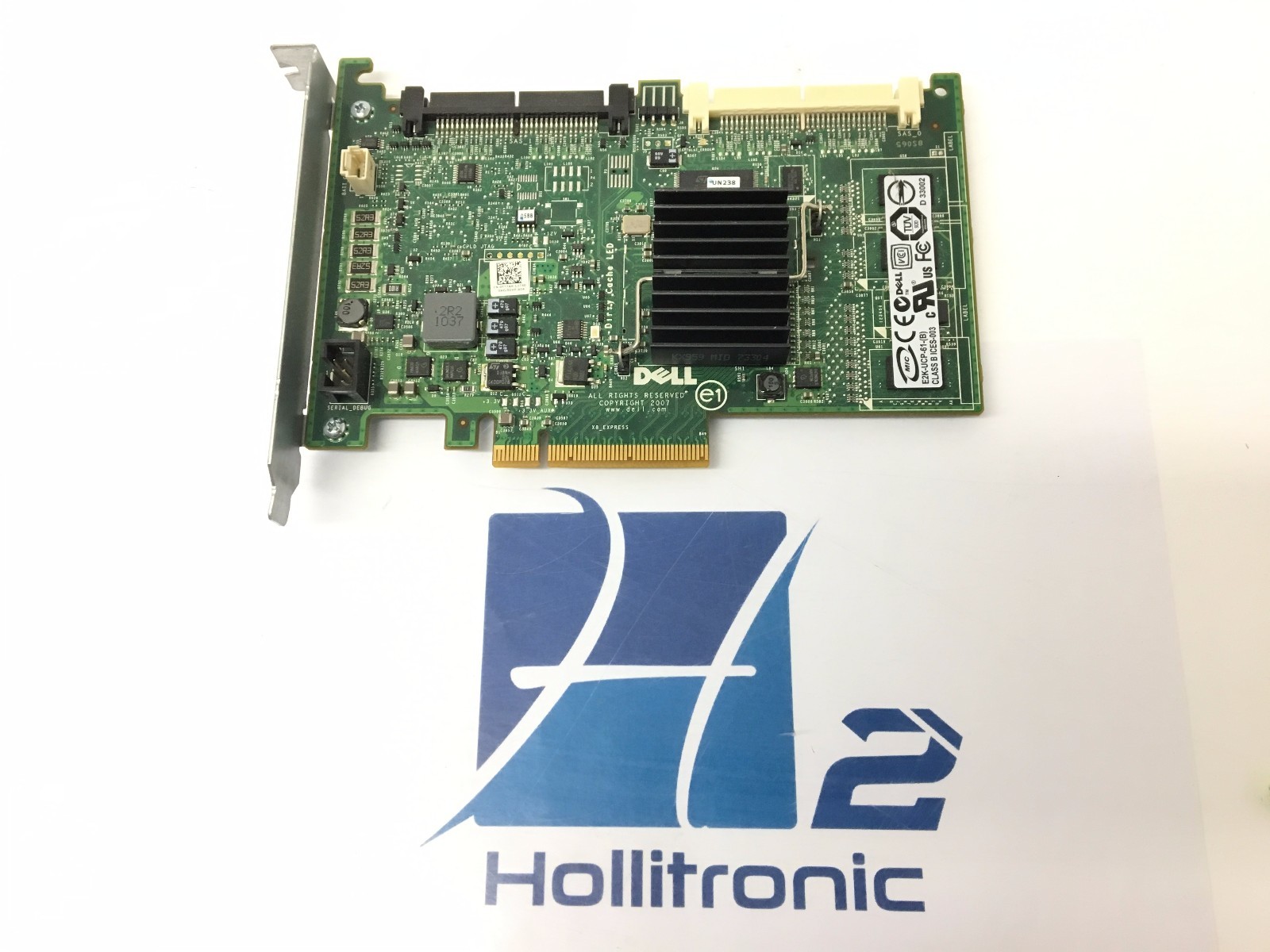 Dell PERC 6i PCI-E SAS RAID Controller Card E2K-UCP-61 *USED*