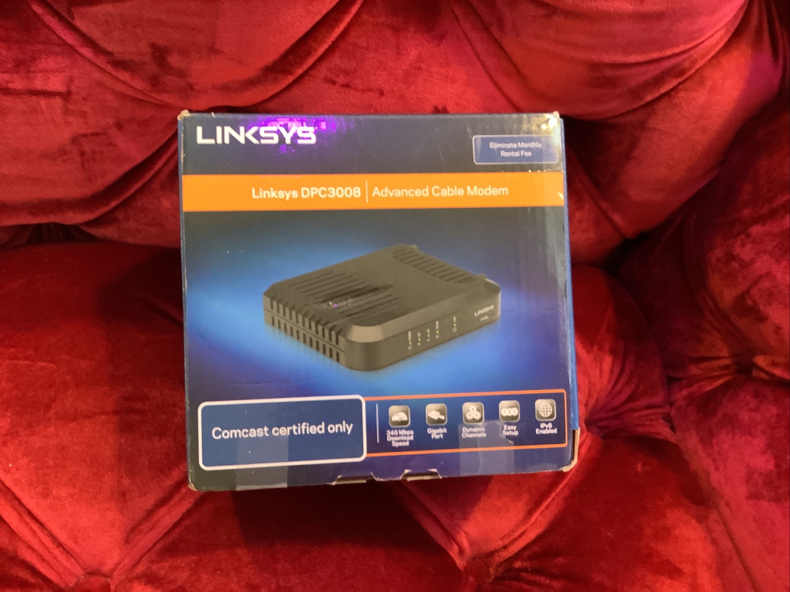 BRAND NEW - CISCO Linksys DPC3008 Advanced DOCSIS 3.0 Cable Modem