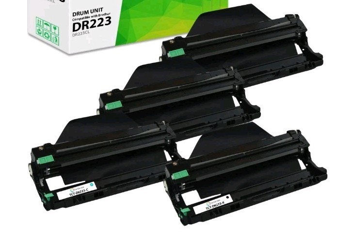 DR223 Drum Unit Set 4-Pack (Black, Cyan, Magenta, Yellow) Replacement 