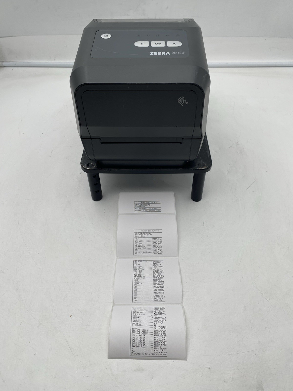 Zebra ZD420 ZD42042-T01000EZ USB Label Printer For Parts/Repair