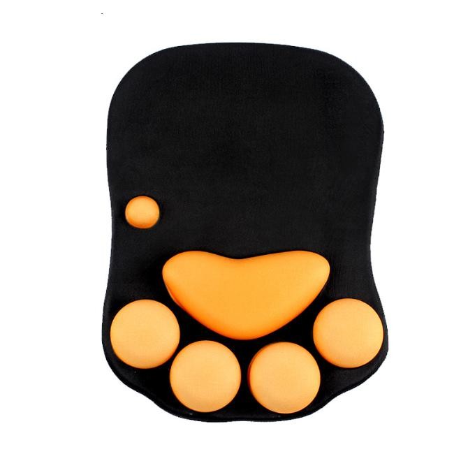 Cat Paw 3D Mouse Pad Soft Fluffy Wrist Rest Mat For PC and Gaming JP