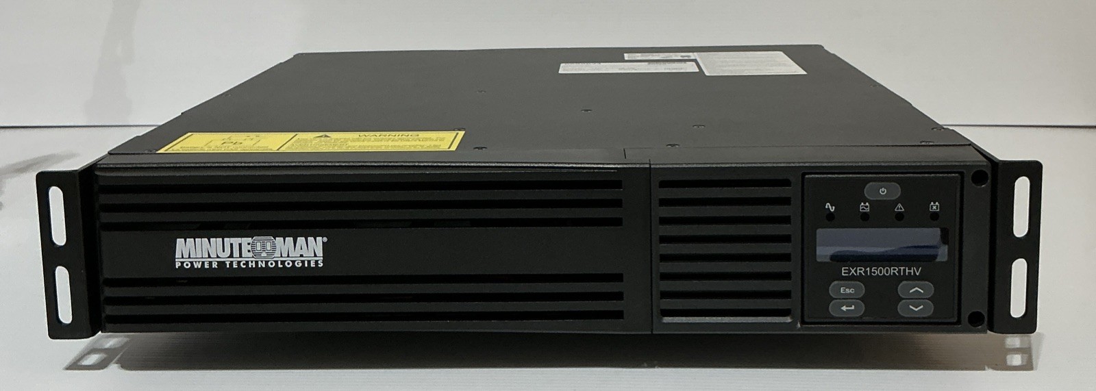 Minuteman EXR1500RTHV UPS AVR 1.5kVA/1350W 2U Rack/Wall/Twr Ext Runtime LCD
