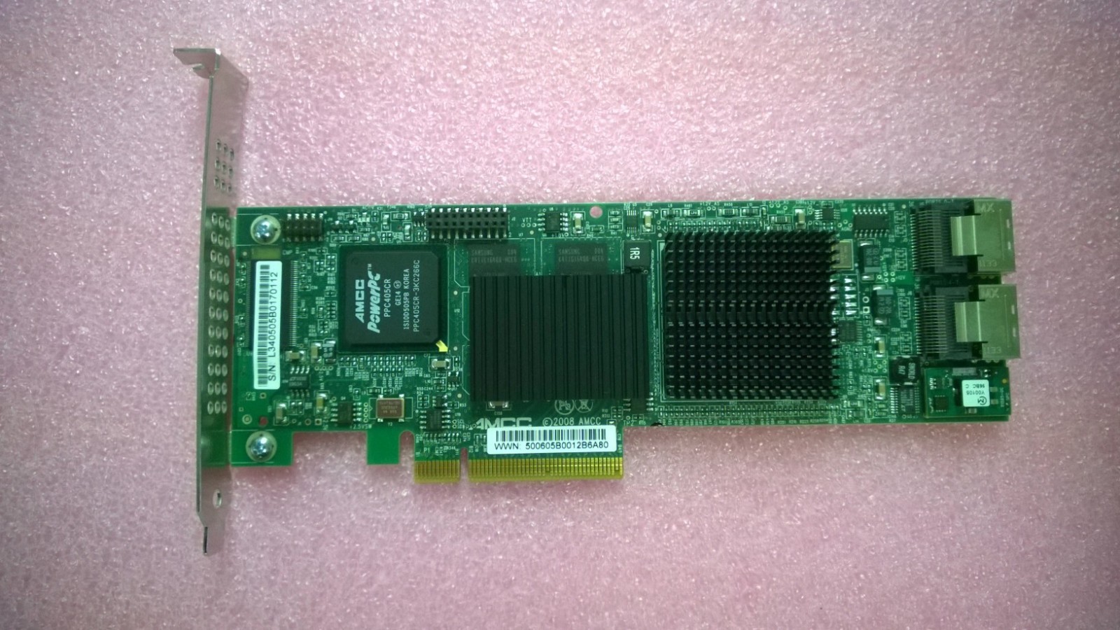 AMCC 700-3405-00P RAID Controller PCIe Card