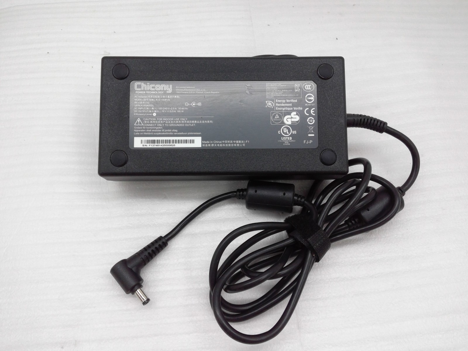 OEM Chicony For MSI GT60 70 GT70-2QD 19V 9.5A A12-180P1A 5.5mm 180W AC Adapter