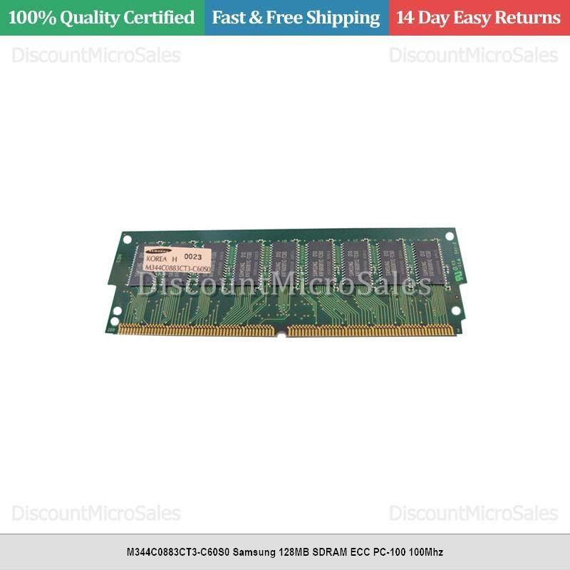 M344C0883CT3-C60S0 Samsung 128MB SDRAM ECC PC-100 100Mhz