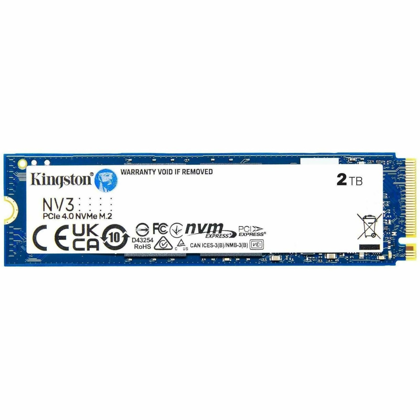Kingston SNV3S/2000G 2TB M.2 2280 NVMe SSD PCIe 4.0