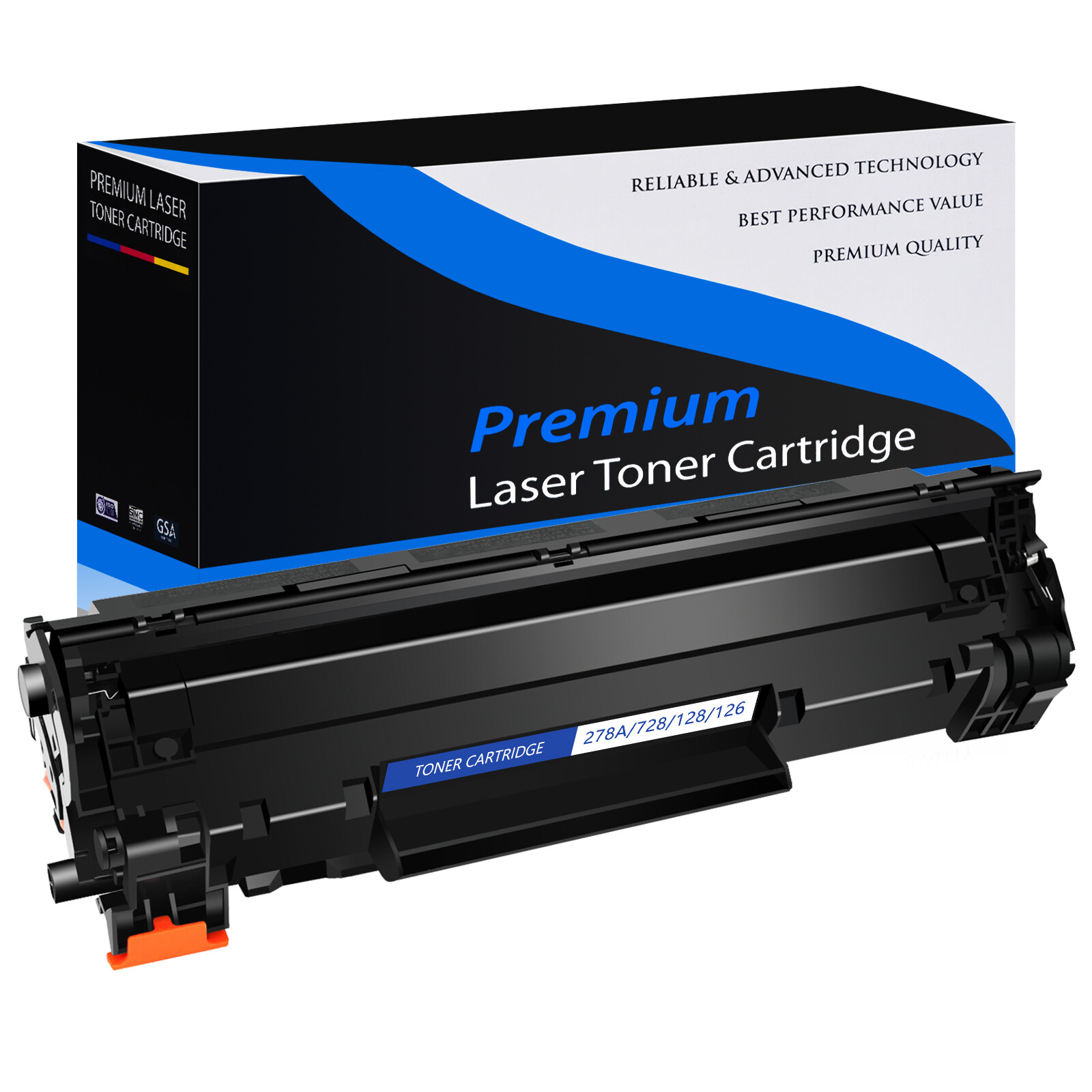High Yield CE278A 78A Toner for HP LaserJet Pro P1560 P1566 P1606dn M1536dnf