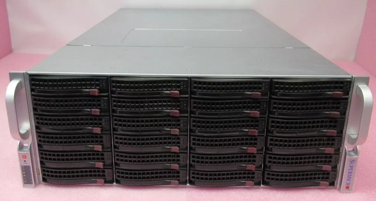 Supermicro CSE-847 X10DRi-T4+ Xeon E5-2600v3/v4 36 x 3.5" Bay 4U Storage Server