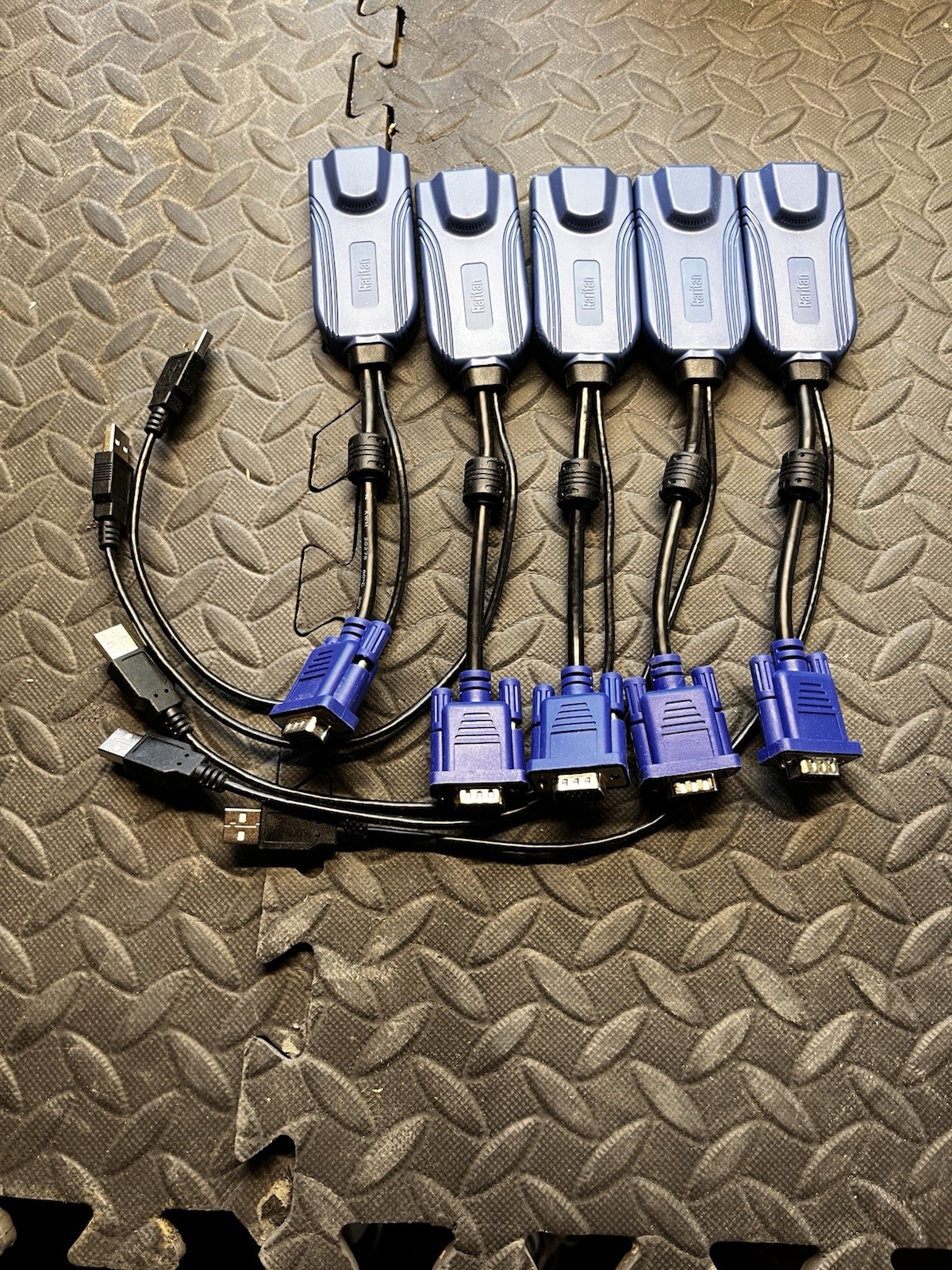 Lot of 5 Raritan D2CIMVUSB KVM Switch Modules Pre Owned  G2U