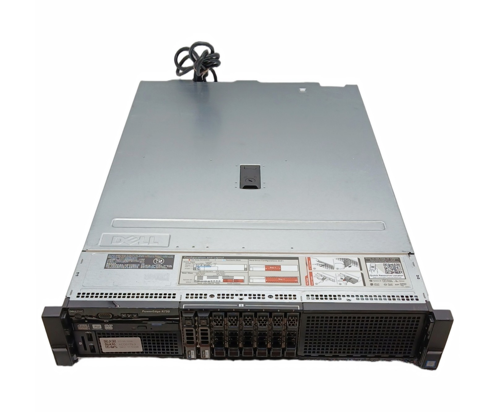 Dell PowerEdge R730 Server 2x Xeon E5-2630 V4 64GB DDR4 1.8TB HDD Rackmount