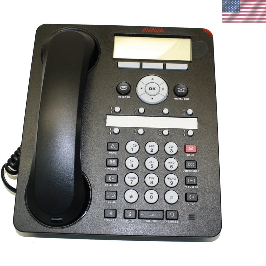 Reliable 1608-I VoIP Phone with Backlit Display and Manual Dialer Function