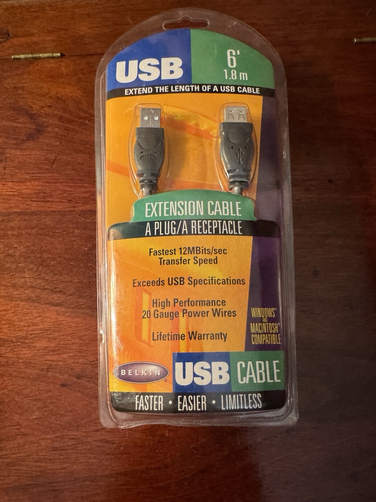 Belkin Pro Series USB Cable 6 foot - NEW in box