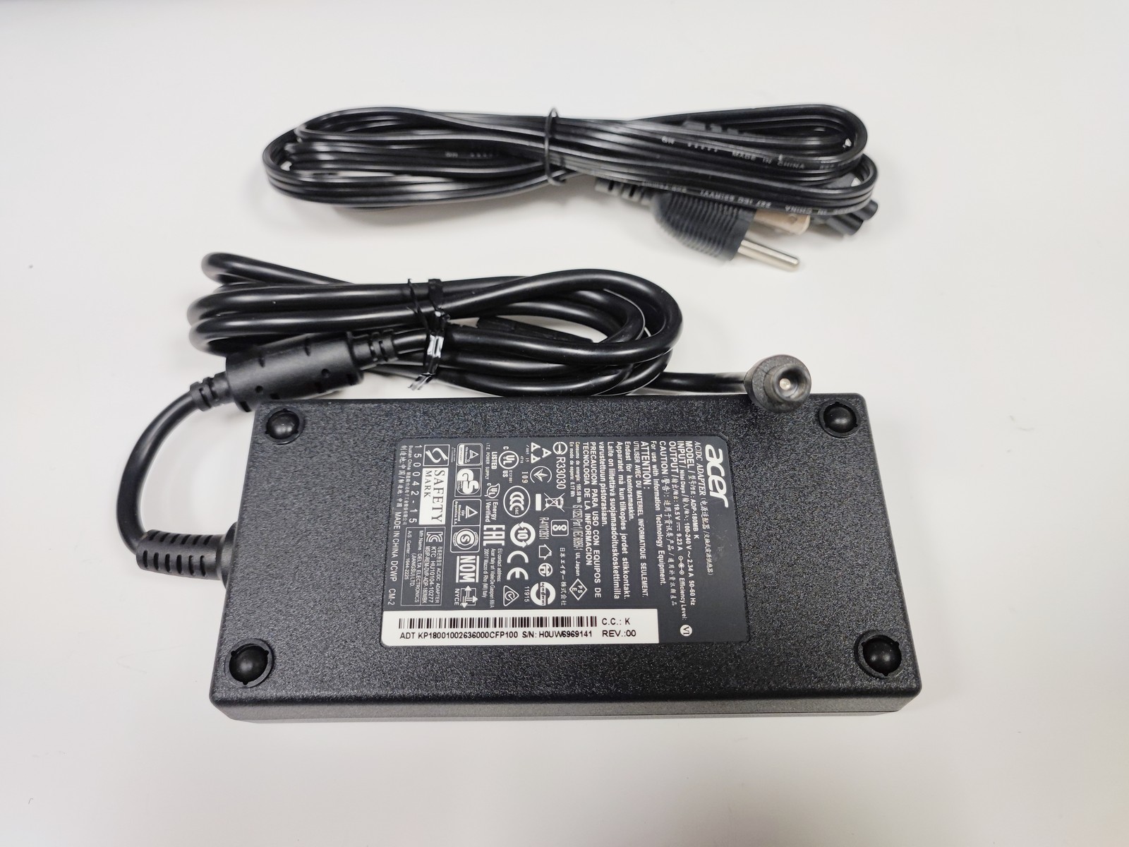 Original 180W AC Power Adapter Charger For Acer Predator 15 G9-591-74ZV G9-591