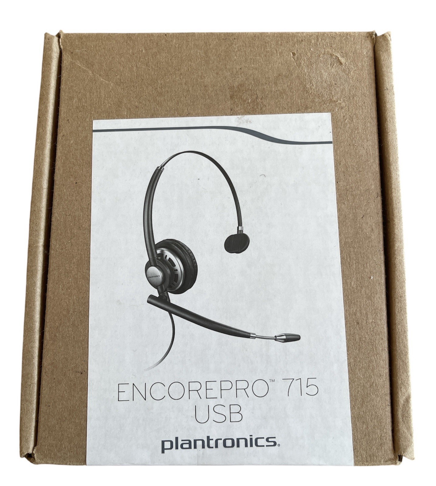PLANTRONICS ENCOREPRO 715 USB-A MONOAURAL HEADSET HW715 - Box opened but unused