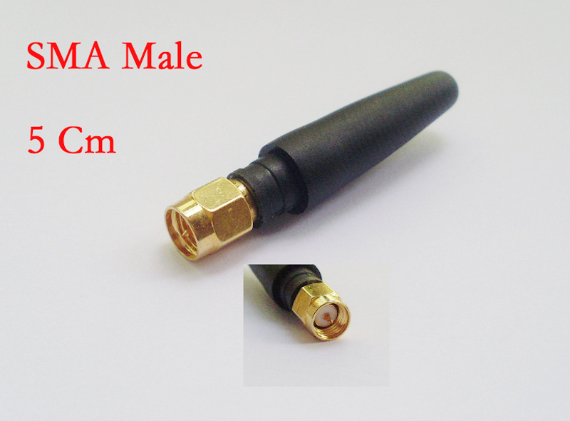 10pcs SMA Male Plug Straight 5CM GSM GPRS 900/1800MHz Ham Radio Antenna