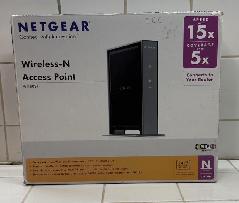 Wireless-N Access Point NETGEAR WN802T v2