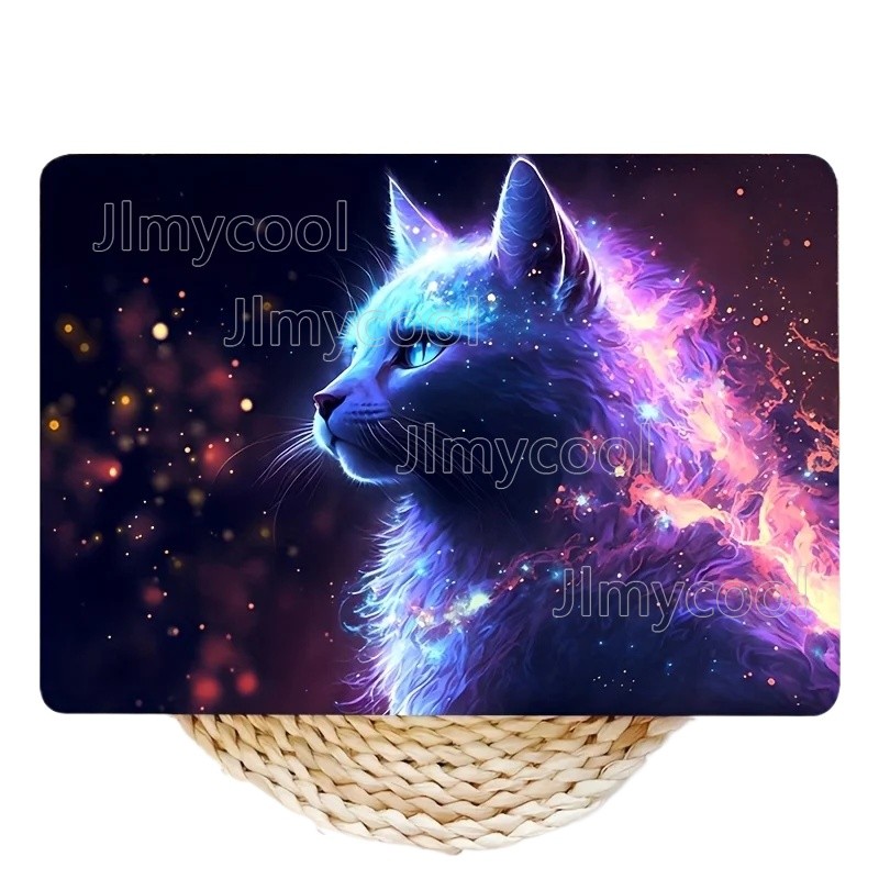 2 Star Cat Notebook Stickers Vinyl for HP Dell Lenovo Perfect Digital GIFts