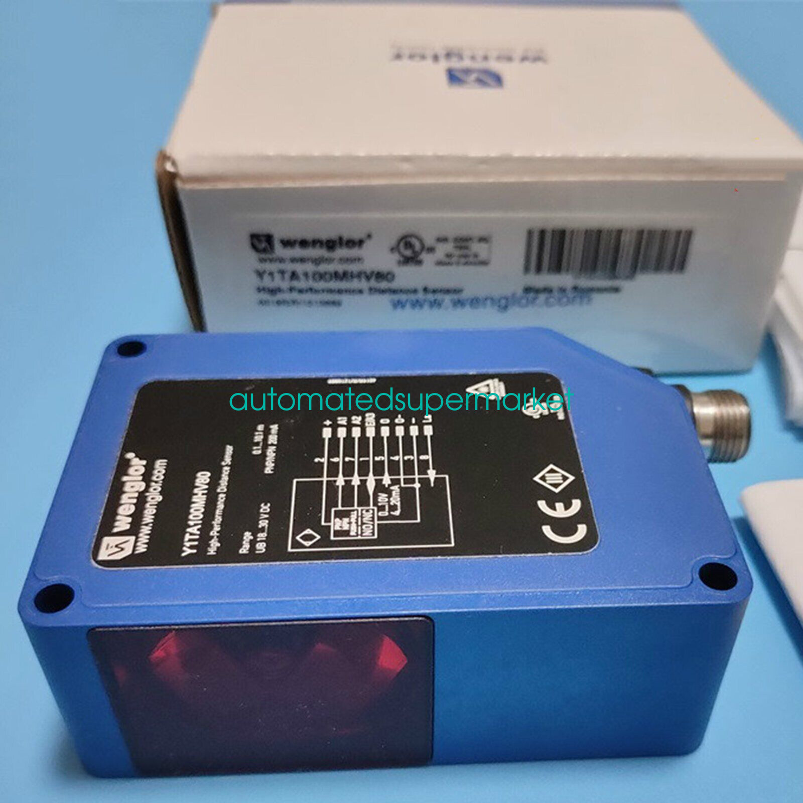 1PC New Wenglor Y1TA100MHV80 Sensor Shipping by DHL/FedEX
