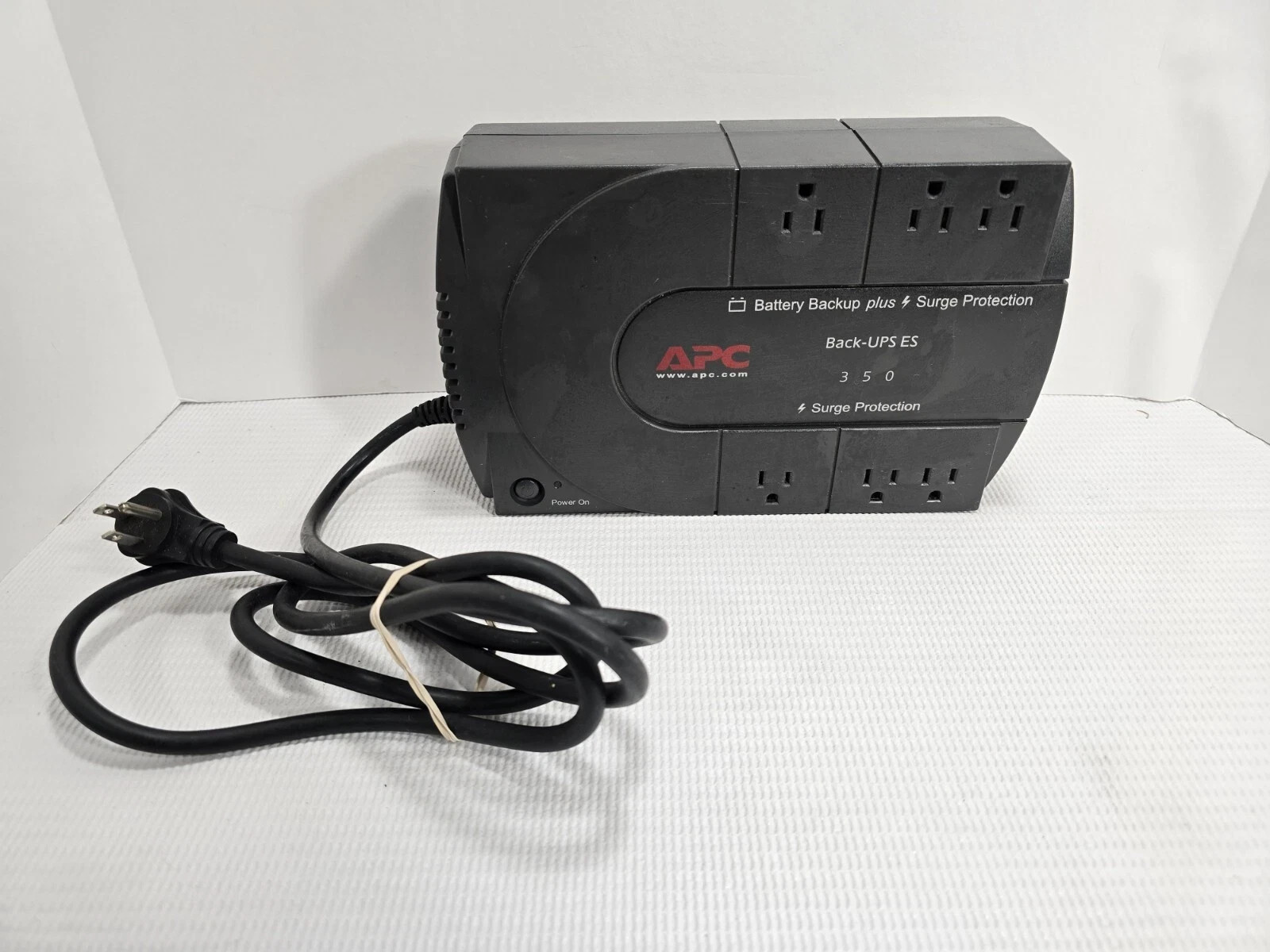 APC BE350U Back-UPS ES 350 Battery Backup Surge Protection | NO BATTERIES