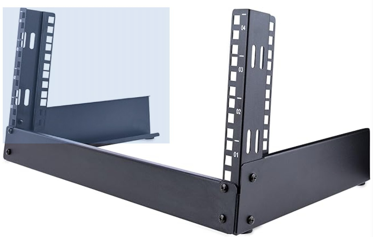 StarTech 4U 19" 2 Post Open Frame Desktop Rack (Model RK40D) - brand new 