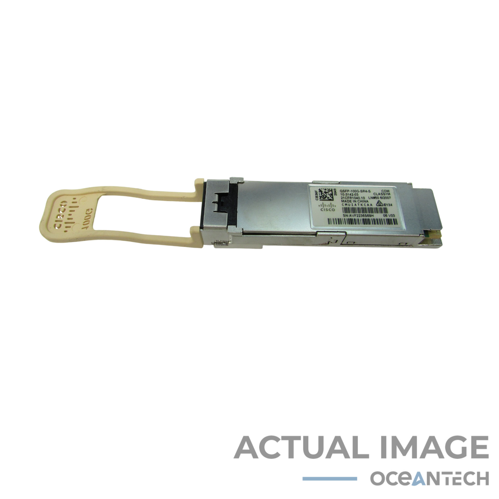 Genuine Cisco QSFP-100G-SR4-S 10-3142-03 100G QSFP SR4 Transceiver W/ Hologram