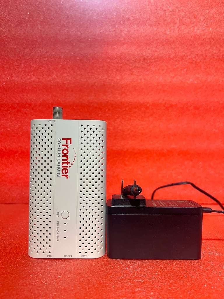 FRONTIER FCA251 MoCa 2.5 Ethernet Network Adapter with Power Adapter