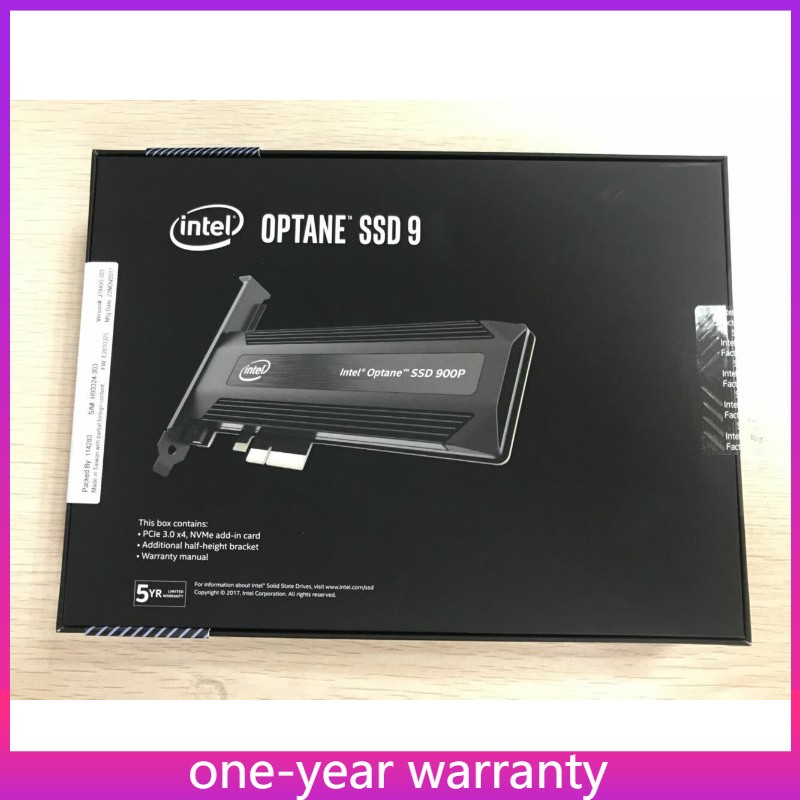 INTEL 900P 280GB PCIE SSD 9 OPTANE SSDPED1D280GAX1 AIC/HHHL 10DWPD/5.11PBW