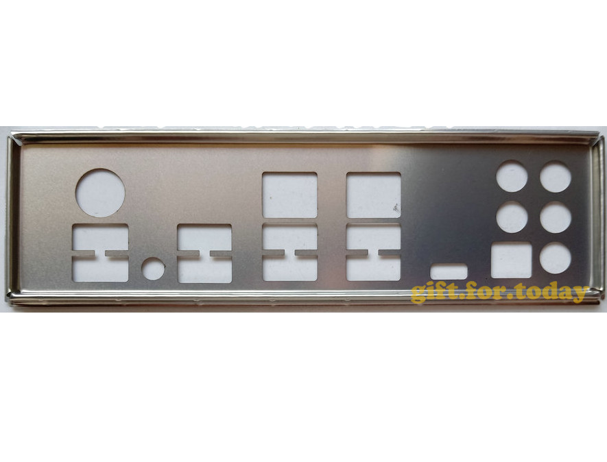For MSI X299 PRO Shield I/O IO Rear Baffle Backplate Motherboard
